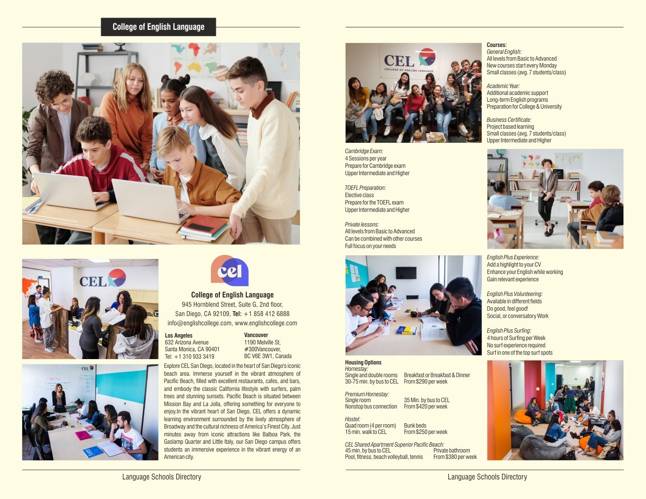 College of English Language